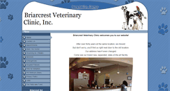 Desktop Screenshot of briarcrestvet.com